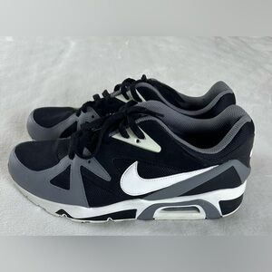 Nike Air Structure Triax 91 Black Smoke Grey White Mens Sz 10.5